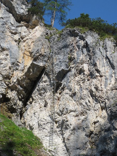 IMG_0126.JPG - Klettersteig in der Silberkarklamm